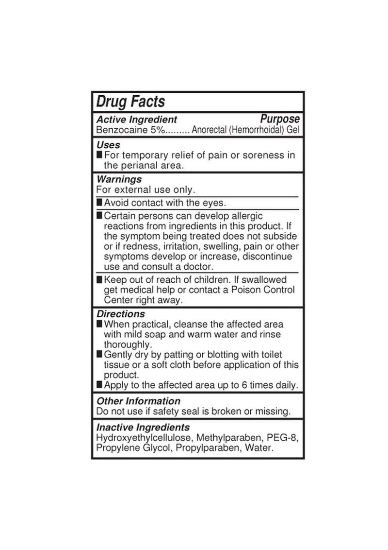 Body Action Anal Glide Anal Desensitizer Lubricant