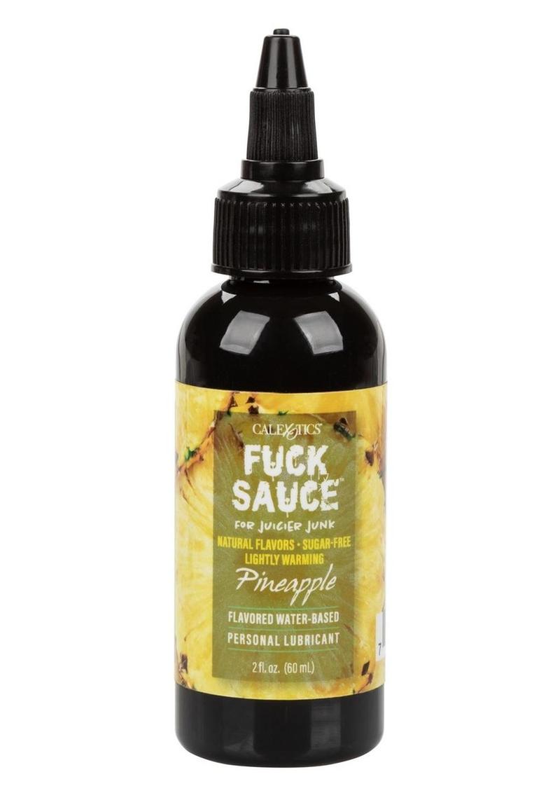 Fuck Sauce Flavored Water Based Personal Lubricant Pineapple