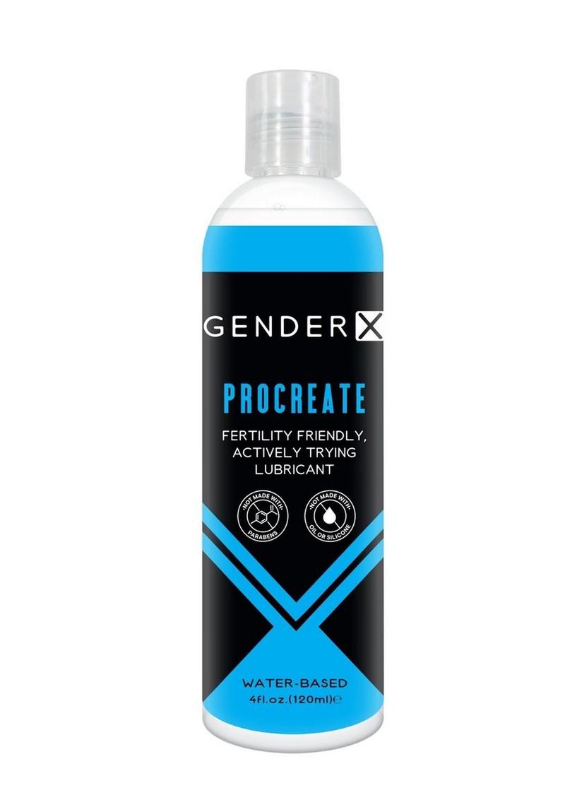Gender X Procreate Water Based Lubricant
