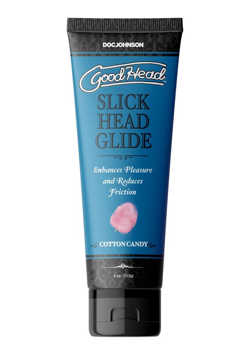Goodhead Slick Head Glide Water Based Flavored Lubricant Cotton Candy