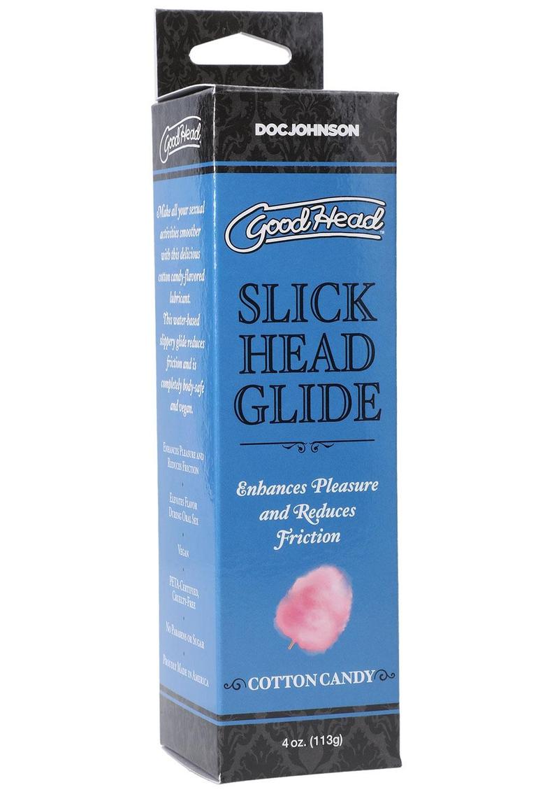 Goodhead Slick Head Glide Water Based Flavored Lubricant Cotton Candy