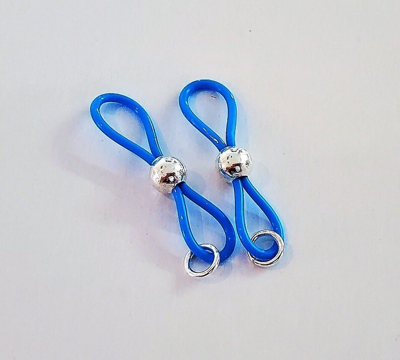 Colorful Non-Pierced Nipple Noose Lingerie Jewelry, Fake Nipple Rings