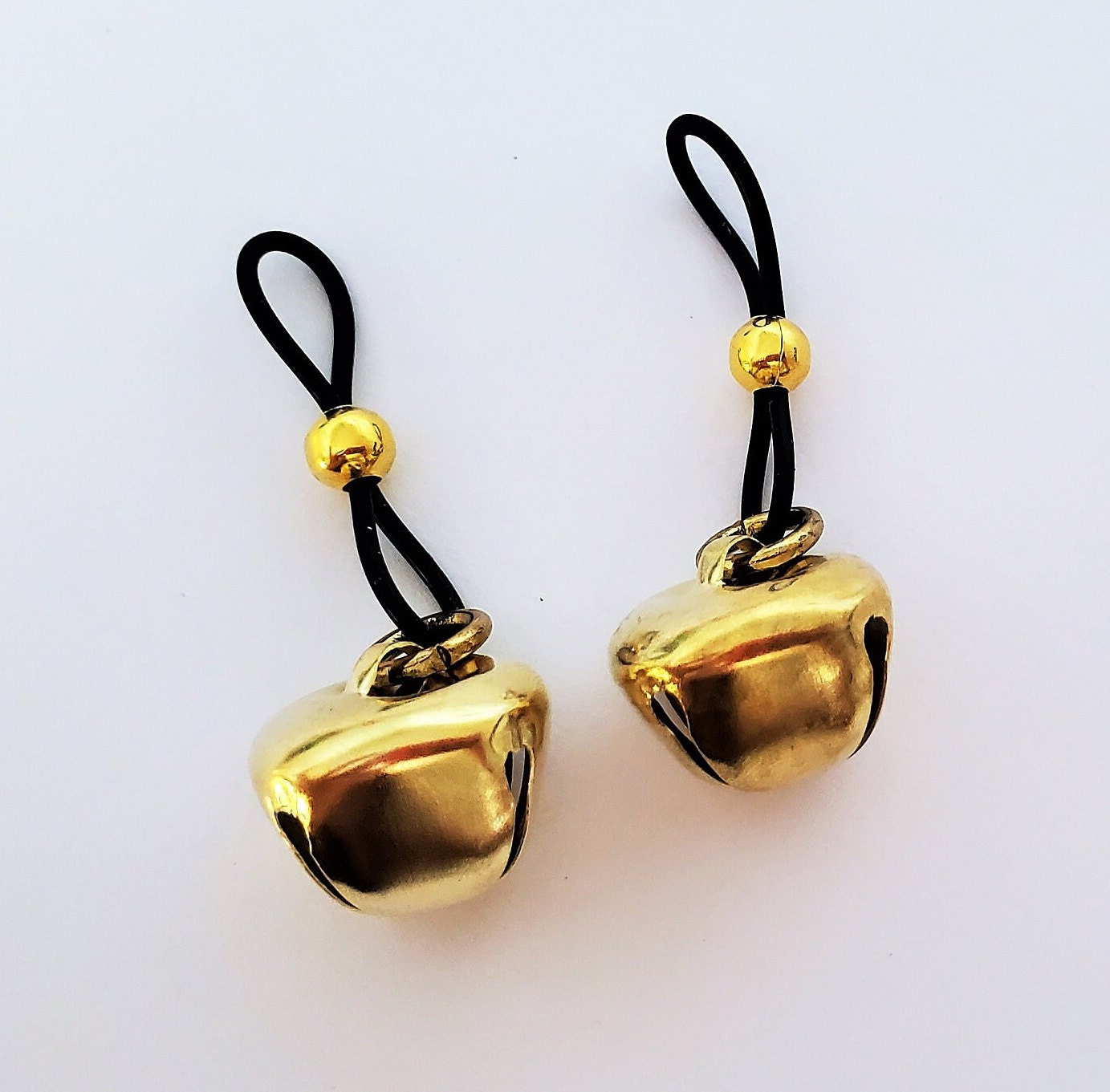 Christmas Jingle Bell Nipple Noose Sexy Fake Nipple Rings Nipple Jewelry