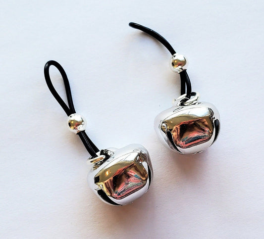Christmas Jingle Bell Nipple Noose Sexy Fake Nipple Rings Nipple Jewelry