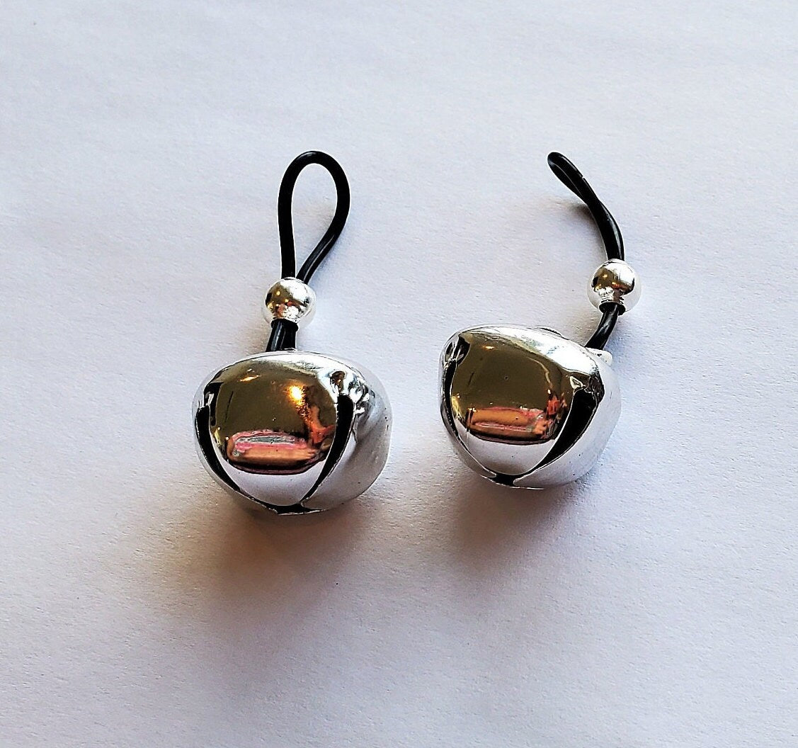 Christmas Jingle Bell Nipple Noose Sexy Fake Nipple Rings Nipple Jewelry
