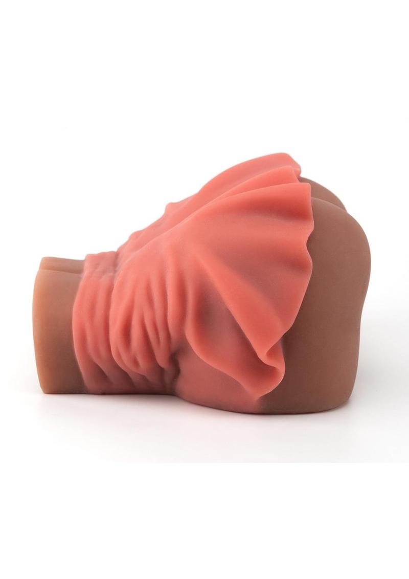 Mini Skirt Chanell Heart Pussy And Anus Masturbator Dual Entry Stroker