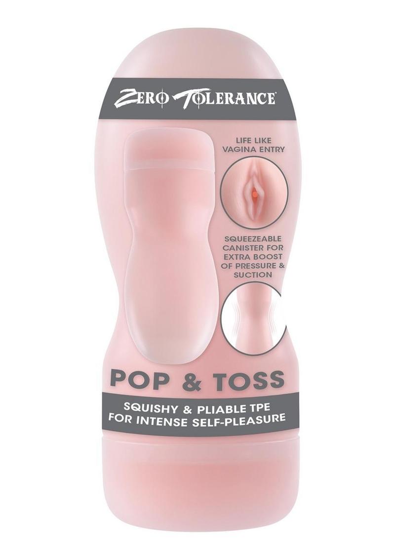 Zero Tolerance Pop And Toss Realistic Pussy Stroker
