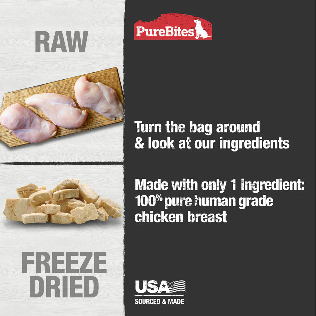 Pure Bites Chicken Freeze Dried Dog Treats