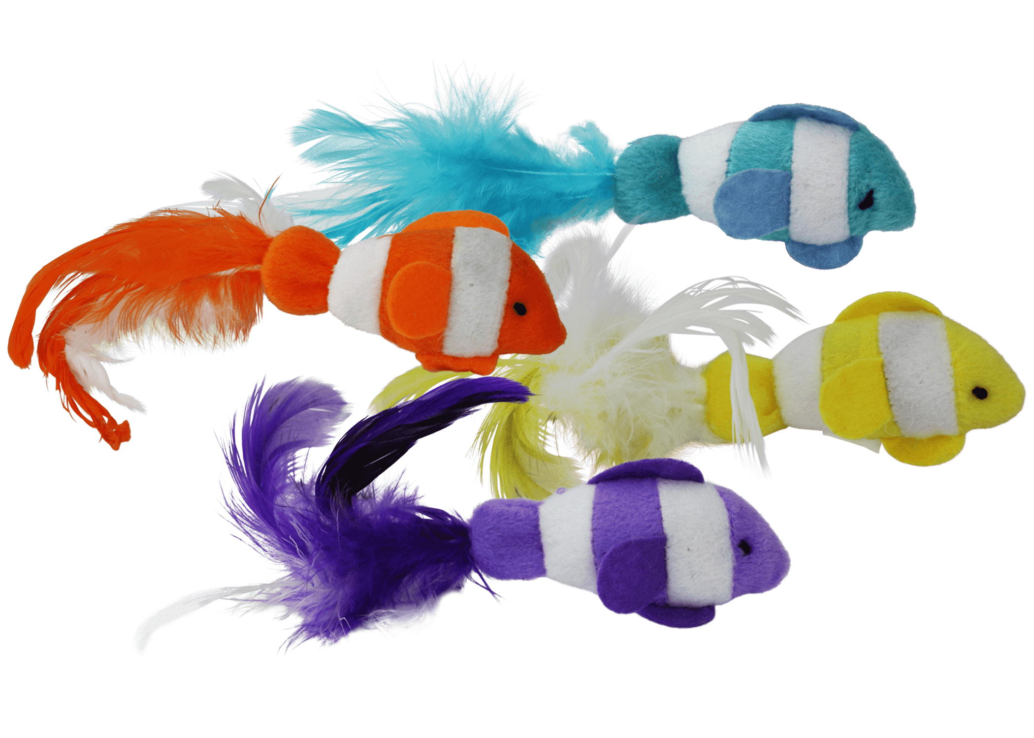 Multipet Clown Fish - Assorted Colors 2pk