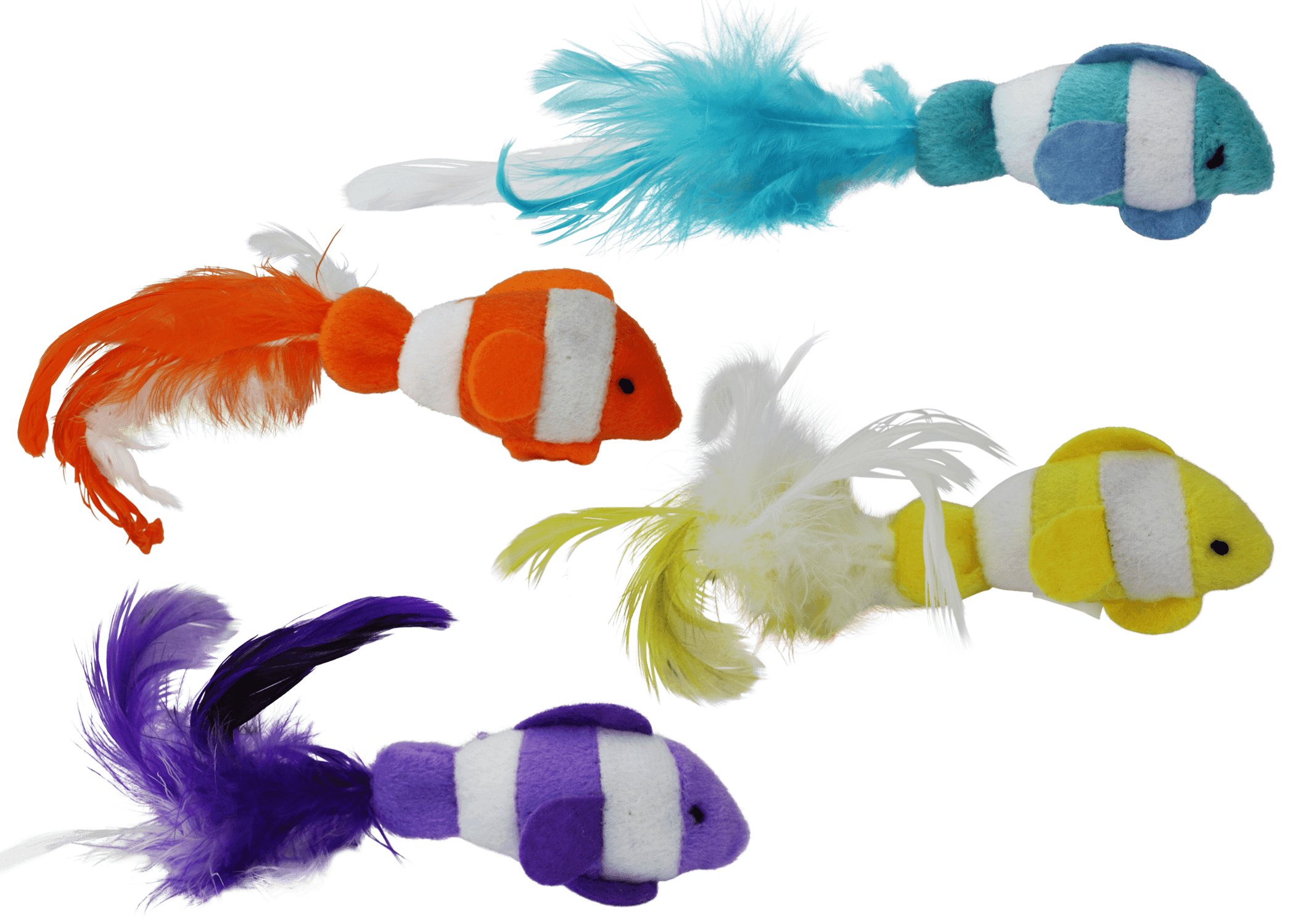 Multipet Clown Fish - Assorted Colors 2pk