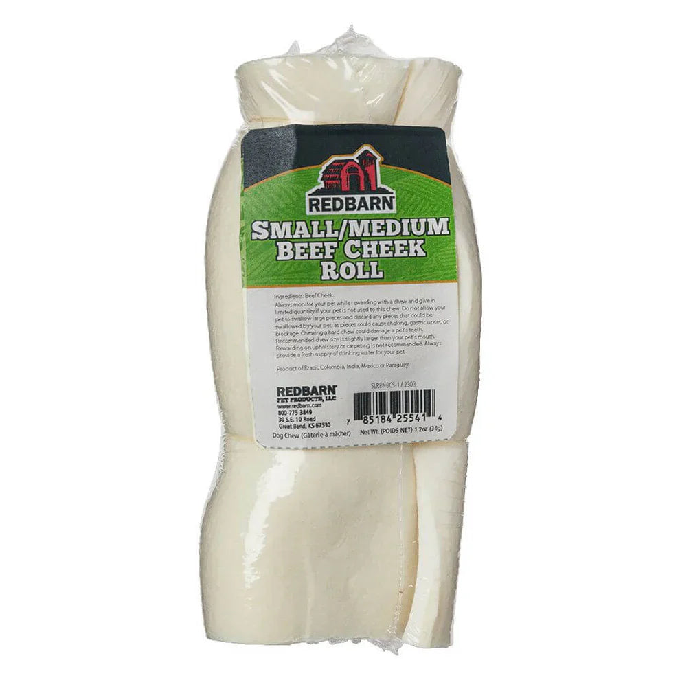 Redbarn Beef Cheek Roll Dog Treat