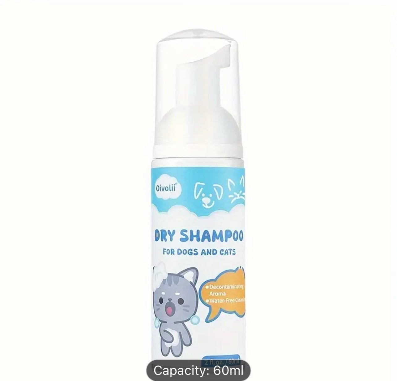 1 pc Oivolli Pet Dry Hair Care