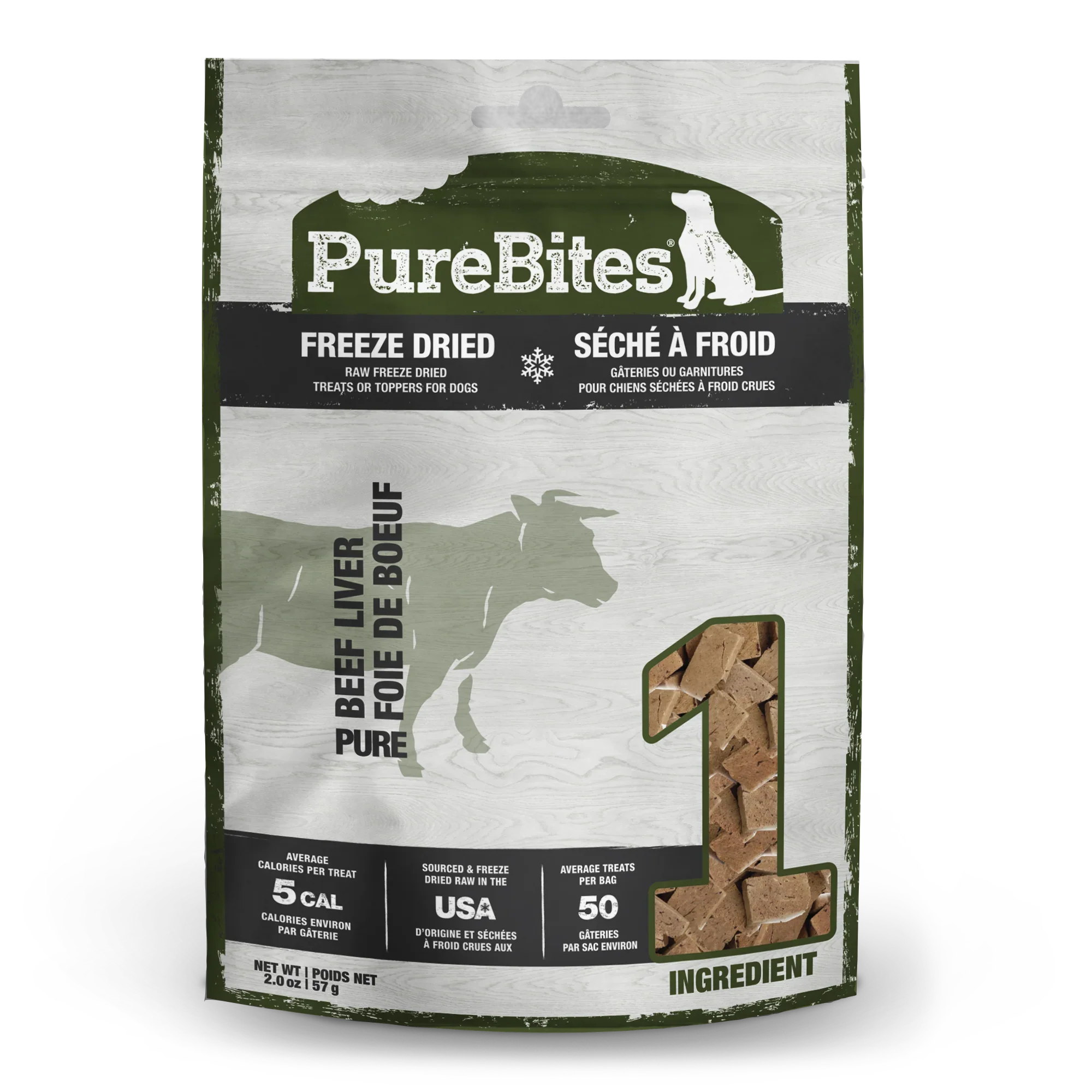Pure Bites Beef Freeze Dried Dog Treats