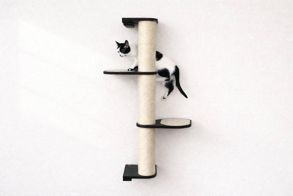 Wall Mounted Cat Climbing Pole - Sisal