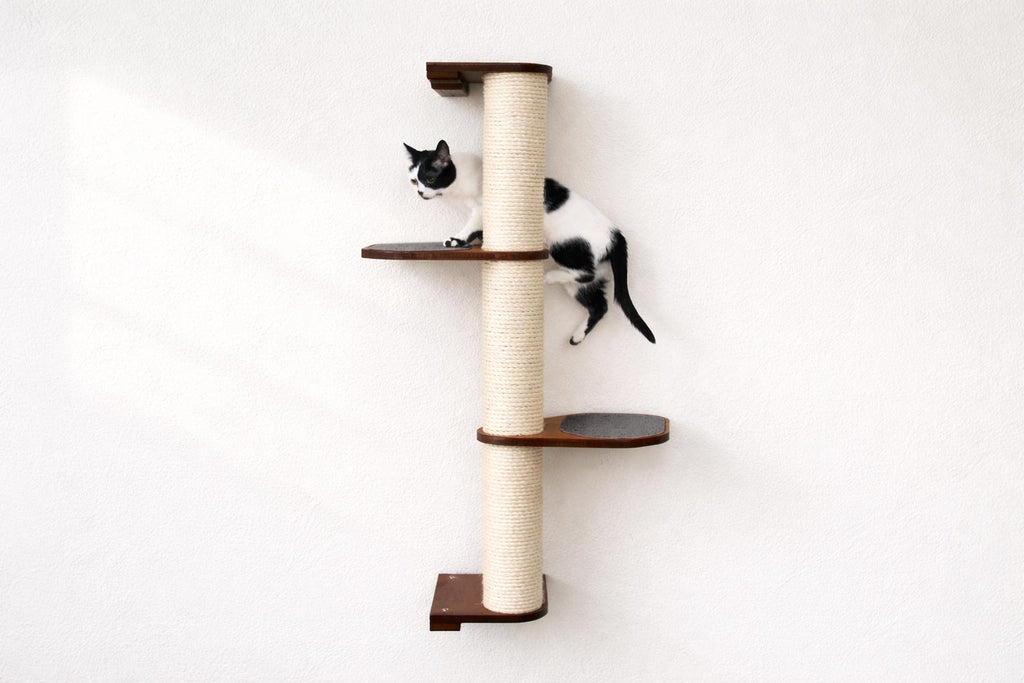 Wall Mounted Cat Climbing Pole - Sisal