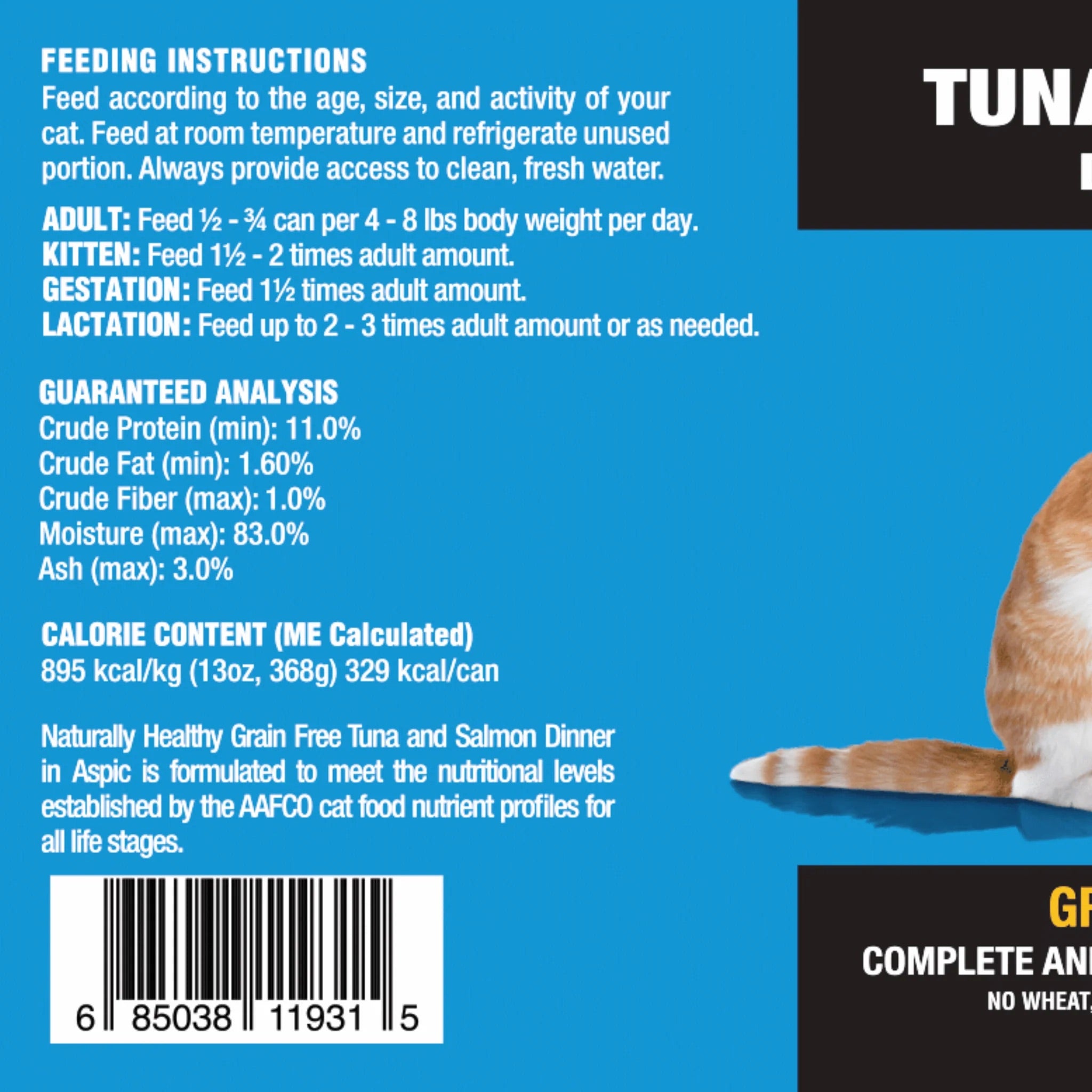 Dave's Cat Food Naturally Healthy Grain Free Tuna & Salmon
