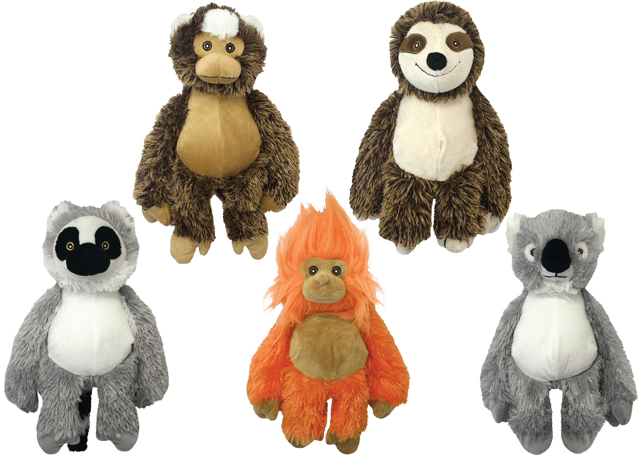 Multipet Bark Buddy Animals - Assorted Animals 10"