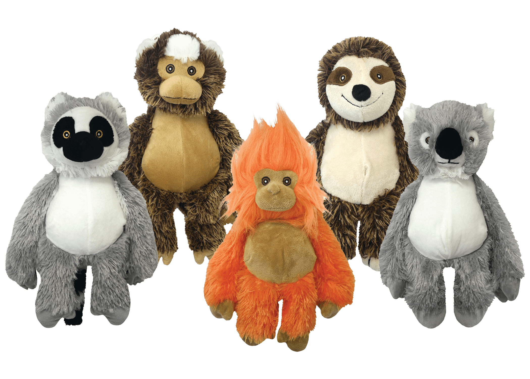 Multipet Bark Buddy Animals - Assorted Animals 10"