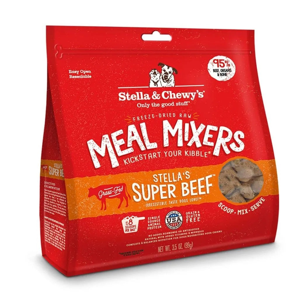 Stella & Chewy's Freeze Dried Meal Mixers Beef Dog Food (8oz)