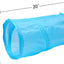 iCAGY Foldable Spiral Cat Tunnel - Indoor Toy for Small Cats, Kittens, and Rabbits - Tube for Interactive Play and Outdoor Fun - Pet Activity Toy Light Green 20" 3 Pcs