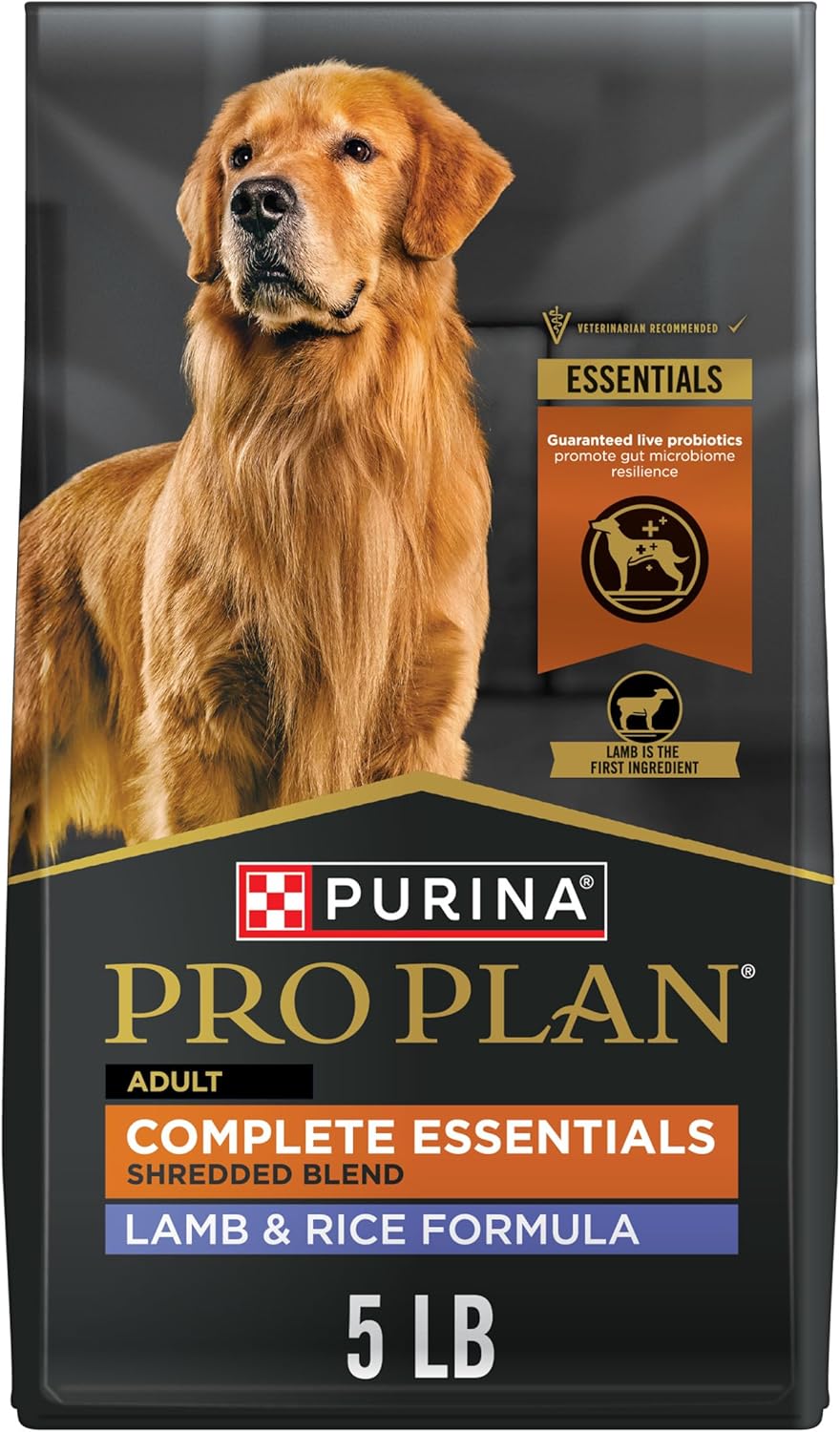 Purina Pro Plan Complete Essentials Adult Shredded Blend Lamb & Rice Formula