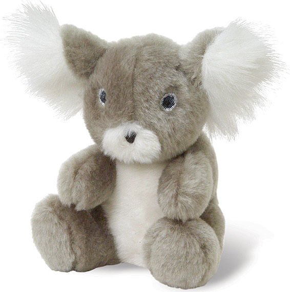 Down Under Koala Plush Squeaker Dog Toy