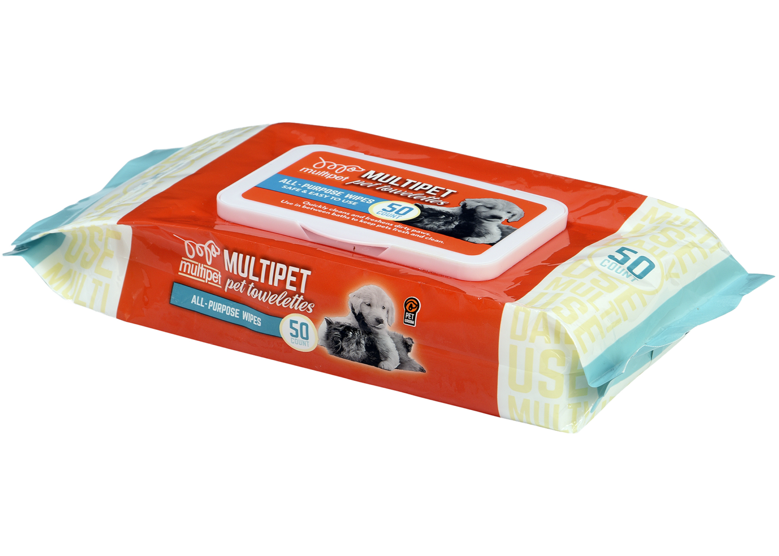 Multipet All-Purpose Wipes 50pk