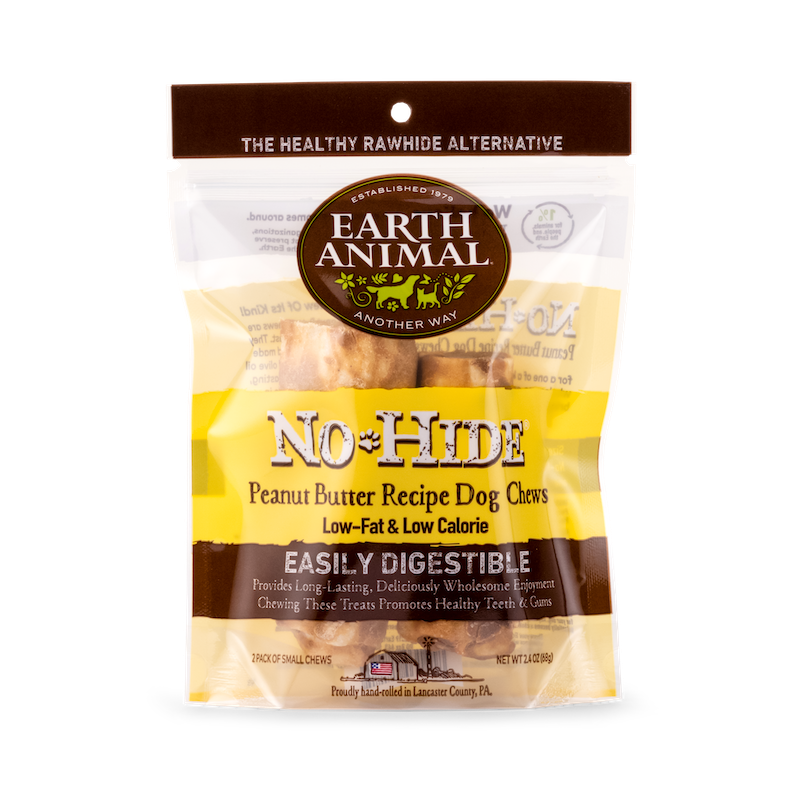 Earth Animal No Hide Peanut Butter Medium Dog Treats (2pk) (2.4oz)