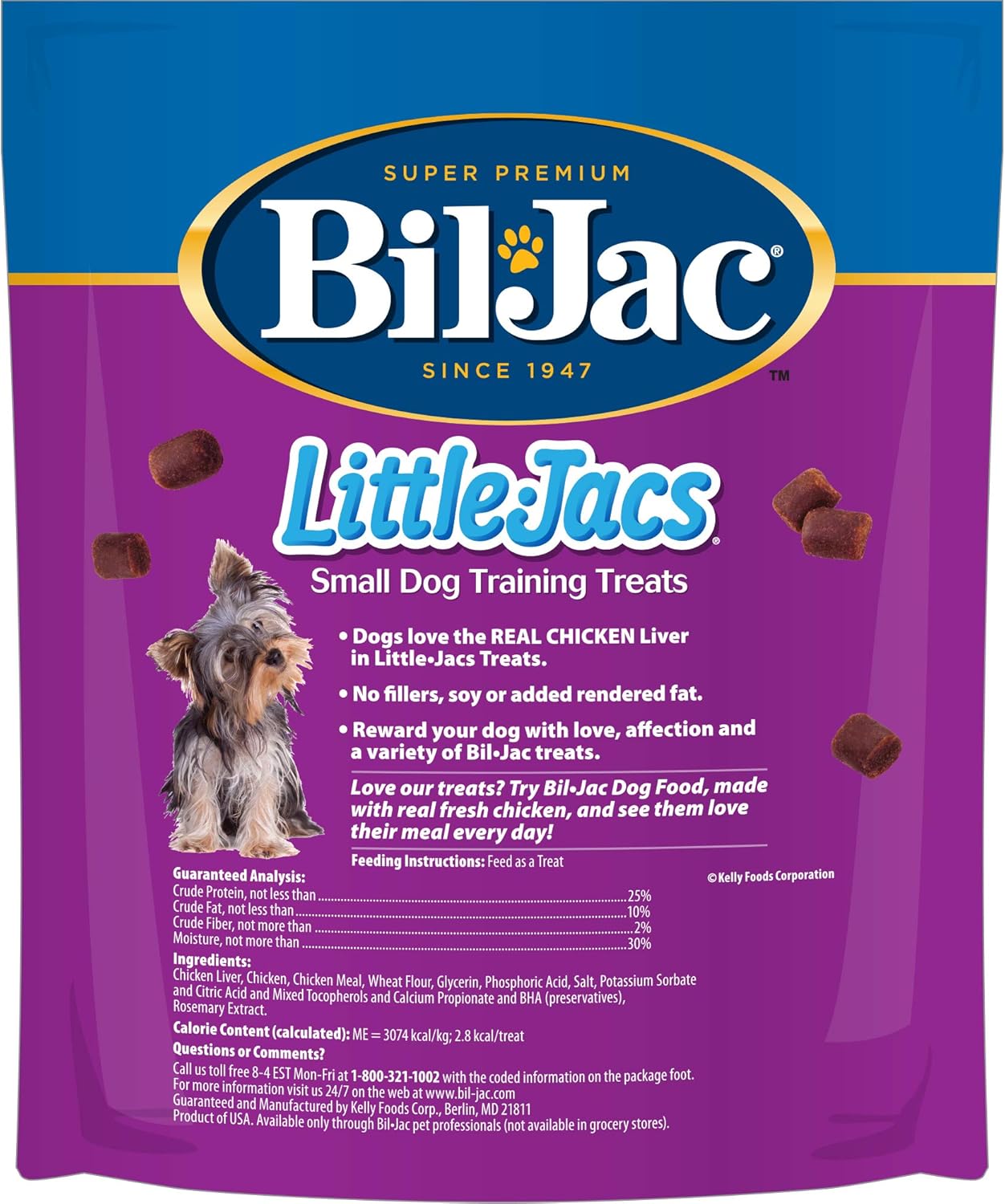 Bil-Jac Little Jack Soft Training Dog Treats (10oz)