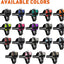 Dogline Dog Harness, Reflective No-Pull Adjustable Vest with Handle, Breathable No-Choke Harness for Small, Medium or Large Dogs Room for Patches Girth 15 to 18 in Lime Green