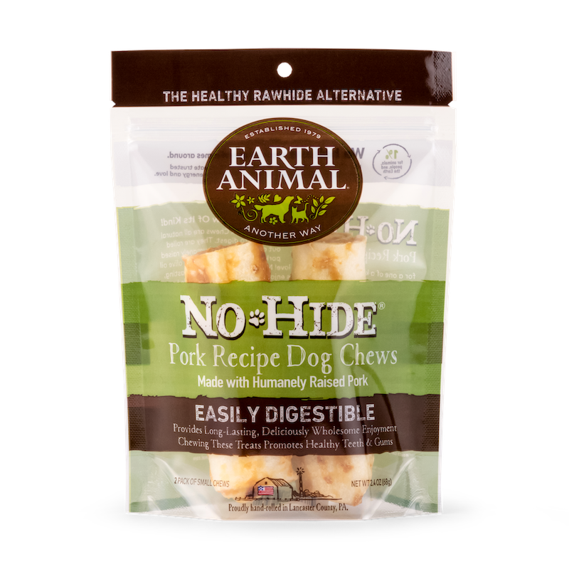 Earth Animal No Hide Small Pork Dog Rolls (2pk) (2.4oz)