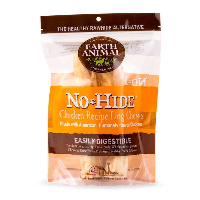 Earth Animal No Hide Medium Chicken Dog Rolls (2pk) (4.2oz)