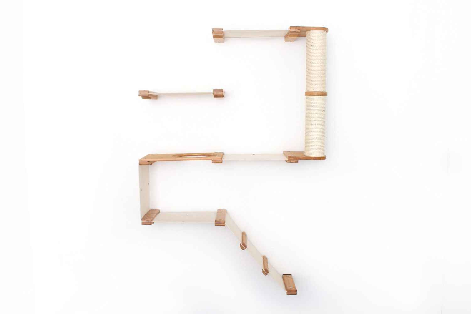 The Deluxe Cat Fort - Modern Cat Condo