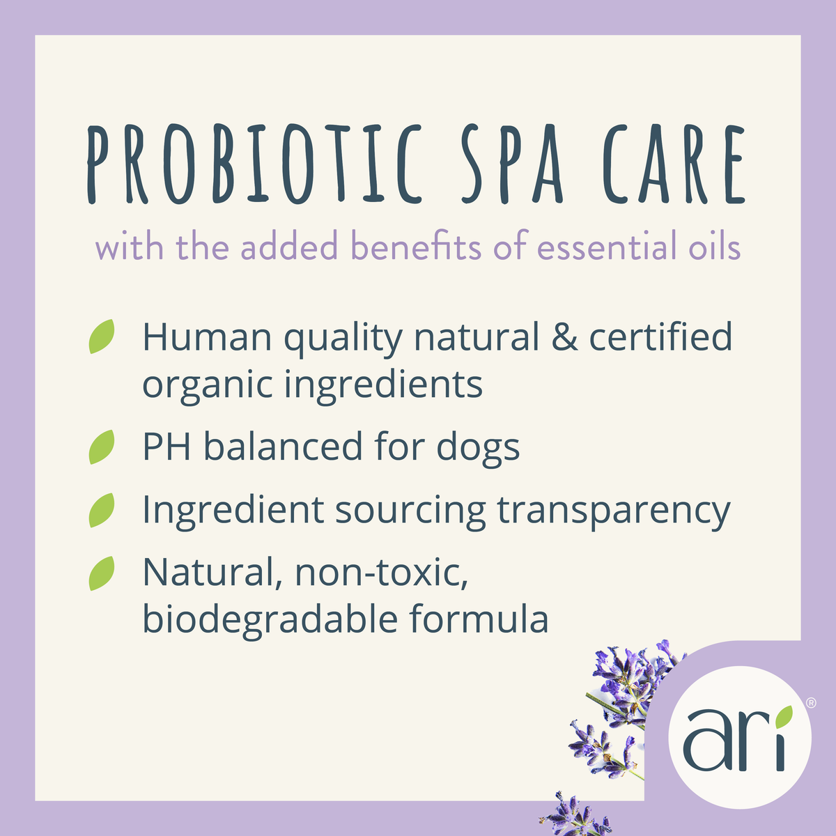 ARI Probiotic Sensitive Skin Shampoo