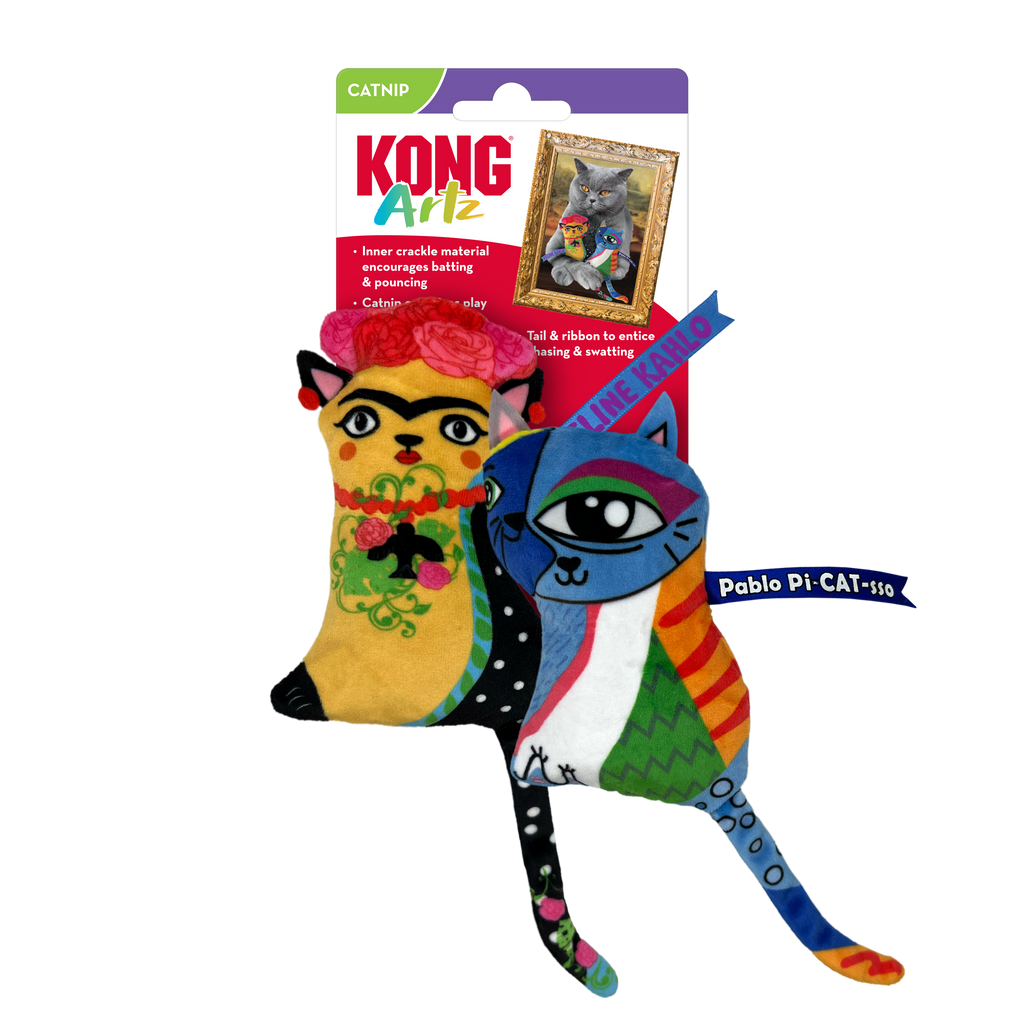Kong Cat Artz Kahlo / Picasso (2pk)