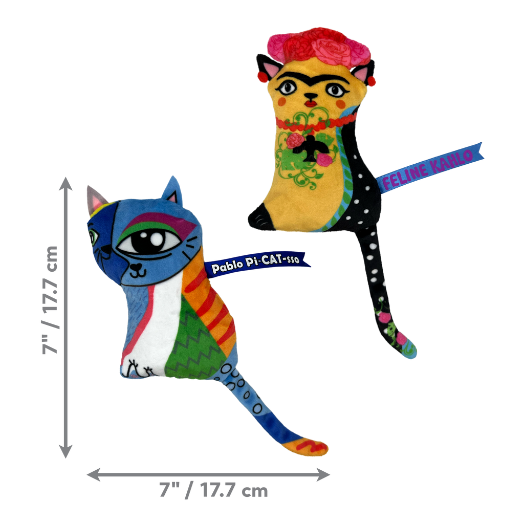 Kong Cat Artz Kahlo / Picasso (2pk)