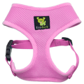 EcoBark Baby Pink Dog Harness- Over-the-Head Soft Mesh Halter Vest for Small to Medium Dogs and Puppies