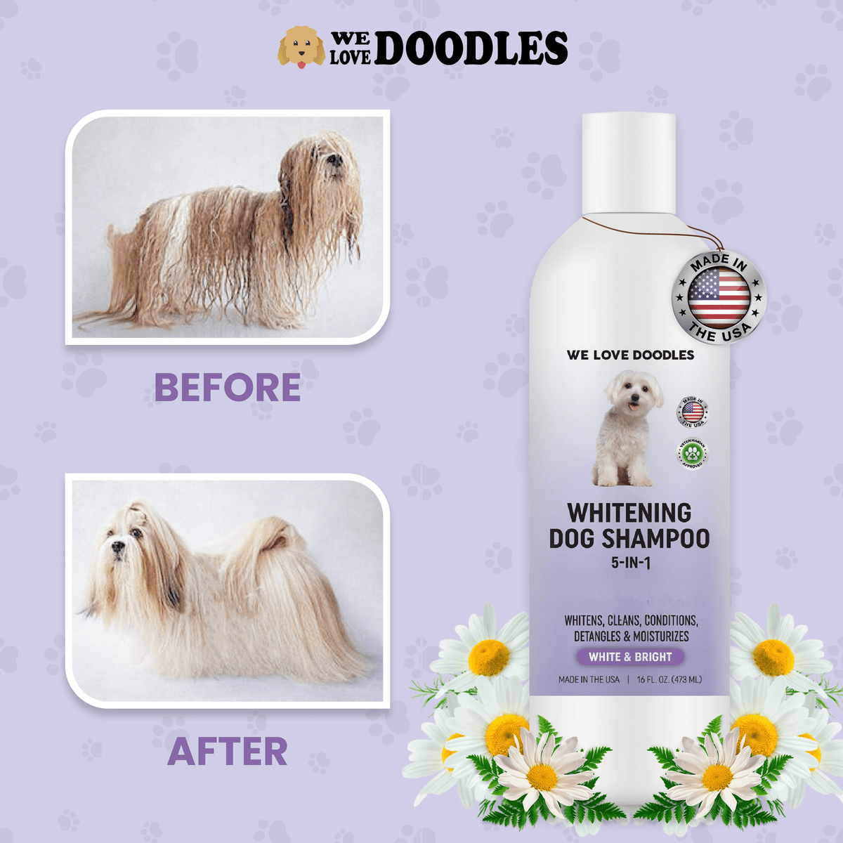 Whitening Dog Shampoo
