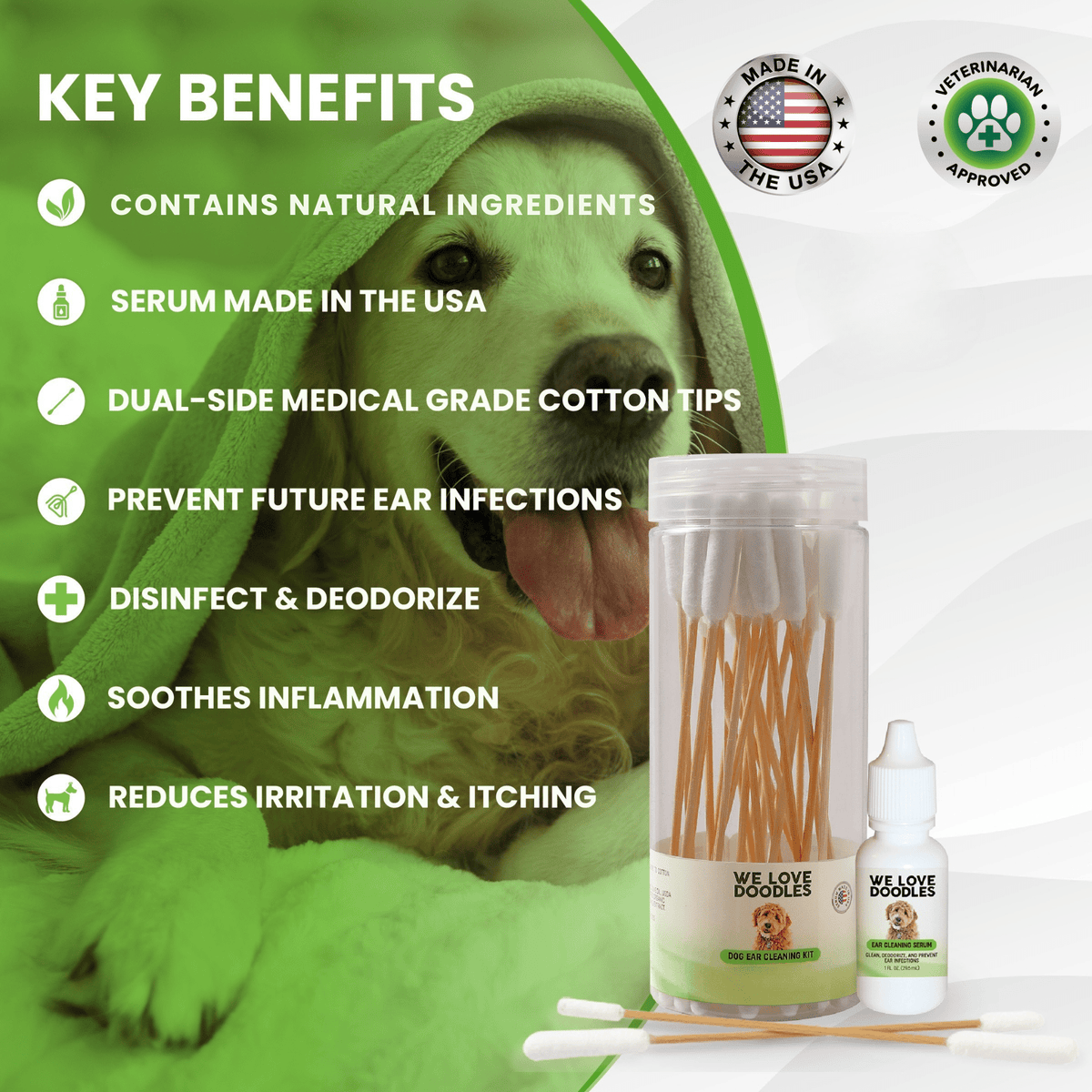 Dog Ear Serum Kit
