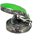 EcoBark Camo Dog Leash- Comfort Grip Padded Leash - 4ft, 5ft, and 6ft for Small and Medium Dogs