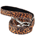 EcoBark Cheetah Dog Leash- Padded Comfort Grip Leash - 4ft, 5ft, and 6ft Leash for Small and Medium Dogs
