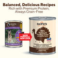 Dave's 95% Premium Meats™ Turkey & Turkey Liver For Dogs (12.5oz)
