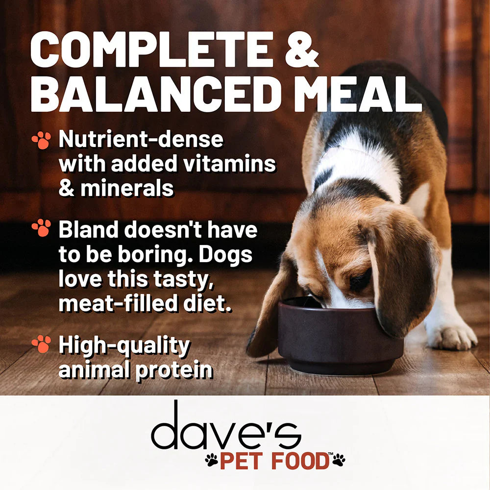 Dave's Restricted Diet Bland for Dogs – Lamb & Rice Formula (13.2oz)