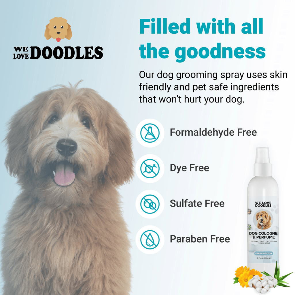Dog Deodorizer, Cologne & Perfume (Fresh Cotton)