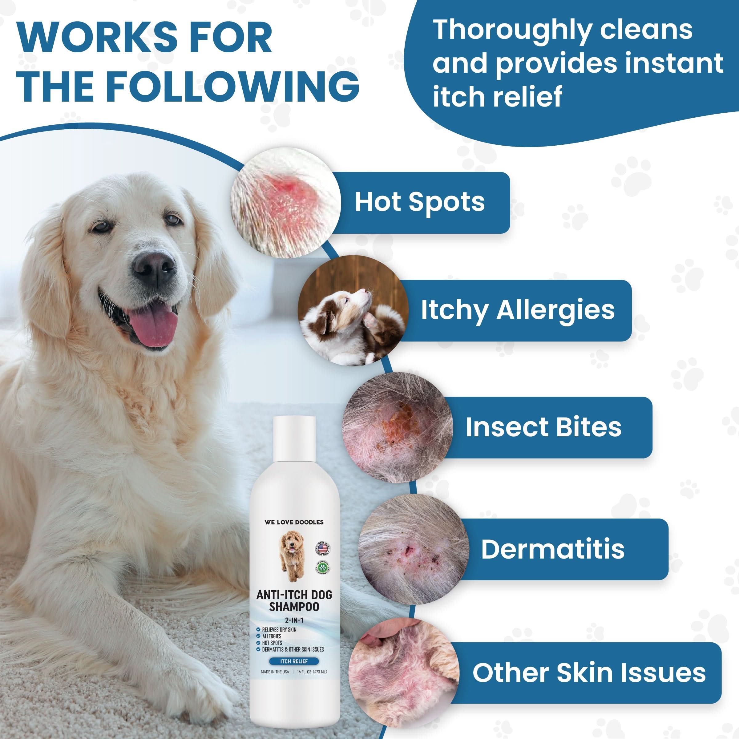 Premium Anti-itch Dog Shampoo