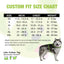 EcoBark Custom-Fit Harness & Leash Combo - Red Stripe