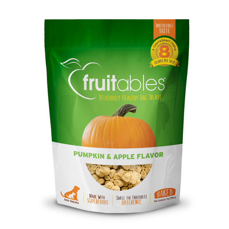 Fruitables Healthy Dog Treats: Pumpkin & Apple (7oz)