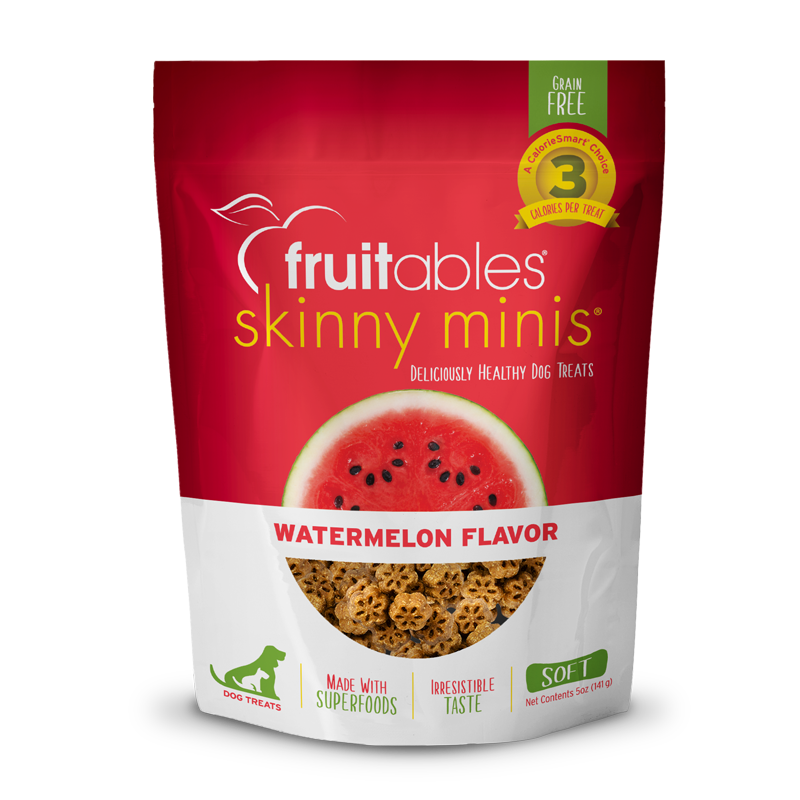 Fruitables Skinny Minis Watermelon Dog Treats (5oz)
