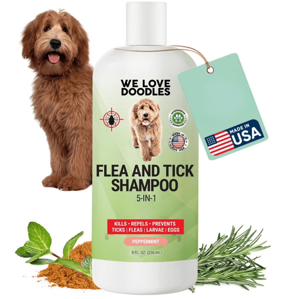Flea and Tick Dog Shampoo 8 oz