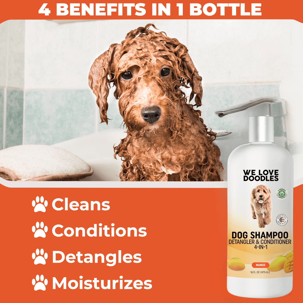Dog Shampoo (Mango Scent)